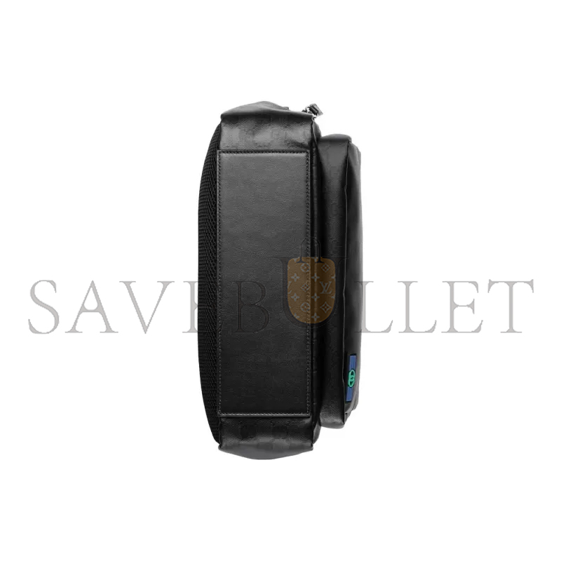 G*u*i canvas with leather shoulder bag 782764 (30*25*8.5cm)